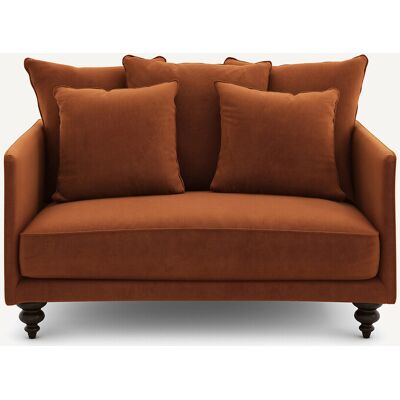 Am.Pm Διθέσιος Καναπές Από Βελούδο Μ105xπ138xυ93cm Καφε 2 Θέσεις Am.Pm Διθέσιος Καναπές Από Βελούδο Μ105xπ138xυ93cm Καφε 2 Θέσεις