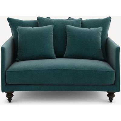 Am.Pm Διθέσιος Καναπές Από Βελούδο Μ105xπ138xυ93cm Μπλε 2 Θέσεις Am.Pm Διθέσιος Καναπές Από Βελούδο Μ105xπ138xυ93cm Μπλε 2 Θέσεις