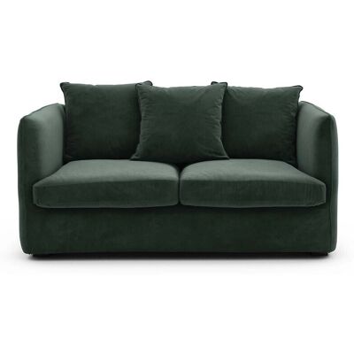 Am.Pm Διθέσιος Καναπές Από Βελούδο Μ95xπ162xυ82cm Πρασινο 2 Θέσεις Am.Pm Διθέσιος Καναπές Από Βελούδο Μ95xπ162xυ82cm Πρασινο 2 Θέσεις