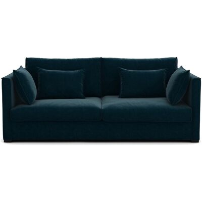 Am.Pm Καναπές Από Βελούδο Μ102xπ170xυ87cm Μπλε 4 Θέσεις, 3 Θέσεις Am.Pm Καναπές Από Βελούδο Μ102xπ170xυ87cm Μπλε 4 Θέσεις, 3 Θέσεις