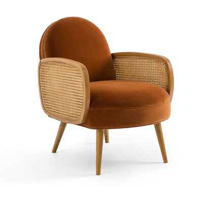 La Redoute Interieurs Πολυθρόνα Buisseau Πορτοκαλι One Size La Redoute Interieurs Πολυθρόνα Buisseau Πορτοκαλι One Size