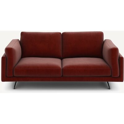 Am.Pm Διθέσιος Καναπές Από Βελούδο Μ99xπ188xυ82cm Κοκκινο 2 Θέσεις Am.Pm Διθέσιος Καναπές Από Βελούδο Μ99xπ188xυ82cm Κοκκινο 2 Θέσεις