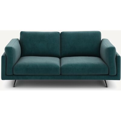 Am.Pm Διθέσιος Καναπές Από Βελούδο Μ99xπ188xυ82cm Μπλε 2 Θέσεις Am.Pm Διθέσιος Καναπές Από Βελούδο Μ99xπ188xυ82cm Μπλε 2 Θέσεις