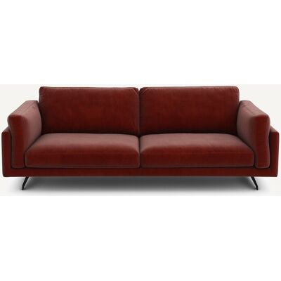 Am.Pm Καναπές Από Βελούδο Μ99xπ213xυ82cm Κοκκινο 4 Θέσεις, 3 Θέσεις Am.Pm Καναπές Από Βελούδο Μ99xπ213xυ82cm Κοκκινο 4 Θέσεις, 3 Θέσεις
