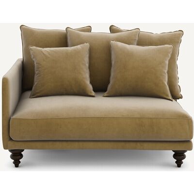 Am.Pm Μισός Καναπές Από Βελούδο Μ105xπ132xυ93cm Πρασινο Δεξιός, Αριστερός Am.Pm Μισός Καναπές Από Βελούδο Μ105xπ132xυ93cm Πρασινο Δεξιός, Αριστερός