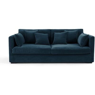 Am.Pm Καναπές Από Βελούδο Μ110xπ185xυ85cm Μπλε 4 Θέσεις, 3 Θέσεις, 5 Θέσεις Am.Pm Καναπές Από Βελούδο Μ110xπ185xυ85cm Μπλε 4 Θέσεις, 3 Θέσεις, 5 Θέσεις