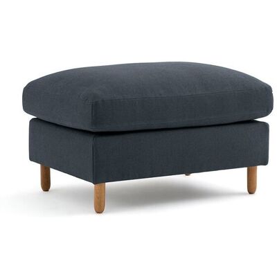 La Redoute Interieurs Ταμπουρέ Από Βαμβάκι Πολυέστερ Μ60xπ85xυ60cm Μπλε One Size La Redoute Interieurs Ταμπουρέ Από Βαμβάκι Πολυέστερ Μ60xπ85xυ60cm Μπλε One Size