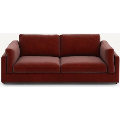 Am.Pm Πτυσσόμενος Καναπές Από Βελούδο Μ99xπ213xυ89cm Κοκκινο 3 Θέσεις Am.Pm Πτυσσόμενος Καναπές Από Βελούδο Μ99xπ213xυ89cm Κοκκινο 3 Θέσεις