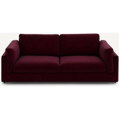 Am.Pm Πτυσσόμενος Καναπές Από Βελούδο Μ99xπ213xυ89cm Κοκκινο 3 Θέσεις Am.Pm Πτυσσόμενος Καναπές Από Βελούδο Μ99xπ213xυ89cm Κοκκινο 3 Θέσεις