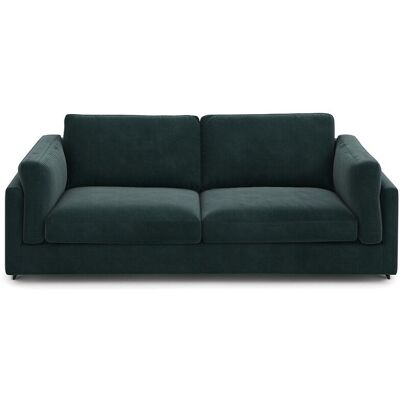 Am.Pm Πτυσσόμενος Καναπές Από Βελούδο Μ99xπ213xυ89cm Πρασινο 3 Θέσεις Am.Pm Πτυσσόμενος Καναπές Από Βελούδο Μ99xπ213xυ89cm Πρασινο 3 Θέσεις