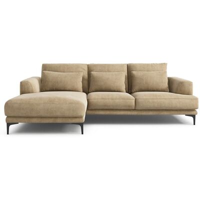 Am.Pm Γωνιακός Καναπές Από Βελούδο Stonewashed Μ149xπ258xυ83cm Γκρι Δεξιός, Αριστερός Am.Pm Γωνιακός Καναπές Από Βελούδο Stonewashed Μ149xπ258xυ83cm Γκρι Δεξιός, Αριστερός