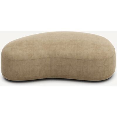 Am.Pm Υποπόδιο Από Βελούδο Stonewashed Μ95xπ137xυ38cm Γκρι 1 Θέση Am.Pm Υποπόδιο Από Βελούδο Stonewashed Μ95xπ137xυ38cm Γκρι 1 Θέση