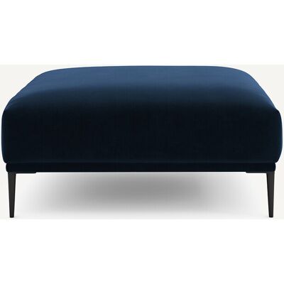 Am.Pm Υποπόδιο Xl Από Βελούδο Oscar Μ103xπ103xυ44cm Μπλε 1 Θέση Am.Pm Υποπόδιο Xl Από Βελούδο Oscar Μ103xπ103xυ44cm Μπλε 1 Θέση