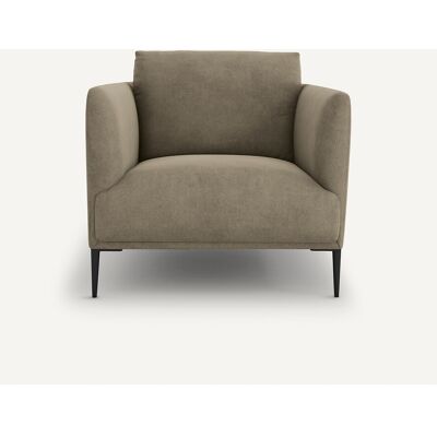 Am.Pm Πολυθρόνα Από Βελούδο Stonewashed Oscar Μ103xπ87xυ82cm Γκρι 1 Θέση Am.Pm Πολυθρόνα Από Βελούδο Stonewashed Oscar Μ103xπ87xυ82cm Γκρι 1 Θέση