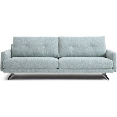 Am.Pm Καναπές Με Μελανζέ Ταπετσαρία Μ95xπ201xυ81cm Μπλε 4 Θέσεις, 3 Θέσεις Am.Pm Καναπές Με Μελανζέ Ταπετσαρία Μ95xπ201xυ81cm Μπλε 4 Θέσεις, 3 Θέσεις