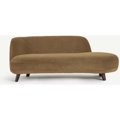 Am.Pm Ανάκλιντρο Από Λινό Βελούδο Μ99xπ190xυ75cm Πρασινο One Size Am.Pm Ανάκλιντρο Από Λινό Βελούδο Μ99xπ190xυ75cm Πρασινο One Size