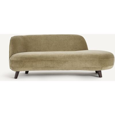 Am.Pm Ανάκλιντρο Από Λινό Βελούδο Μ99xπ190xυ75cm Πρασινο One Size Am.Pm Ανάκλιντρο Από Λινό Βελούδο Μ99xπ190xυ75cm Πρασινο One Size