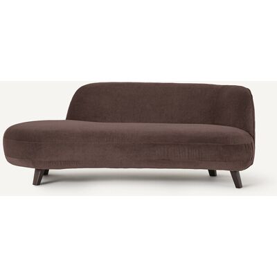 Am.Pm Ανάκλιντρο Από Λινό Βελούδο Μ99xπ190xυ75cm Καφε One Size Am.Pm Ανάκλιντρο Από Λινό Βελούδο Μ99xπ190xυ75cm Καφε One Size