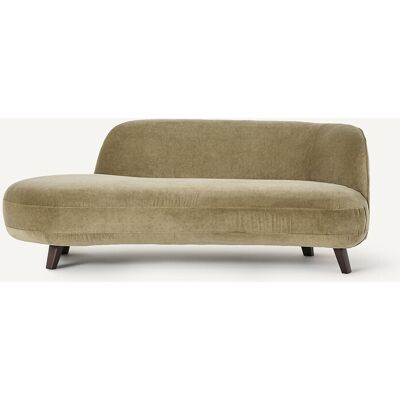 Am.Pm Ανάκλιντρο Από Λινό Βελούδο Μ99xπ190xυ75cm Πρασινο One Size Am.Pm Ανάκλιντρο Από Λινό Βελούδο Μ99xπ190xυ75cm Πρασινο One Size