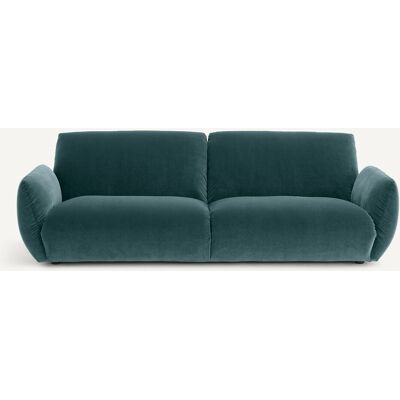 Am.Pm Καναπές Από Βελούδο Μ102xπ217xυ75cm Μπλε 3 Θέσεις, 4 Θέσεις Am.Pm Καναπές Από Βελούδο Μ102xπ217xυ75cm Μπλε 3 Θέσεις, 4 Θέσεις