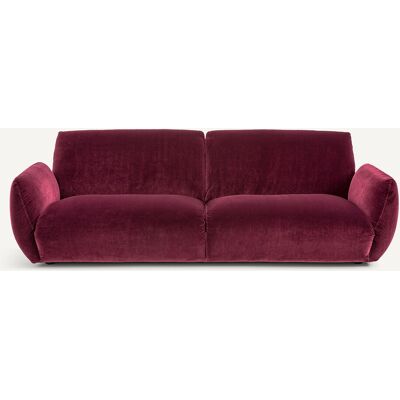 Am.Pm Καναπές Από Βελούδο Μ102xπ217xυ75cm Κοκκινο 3 Θέσεις, 4 Θέσεις Am.Pm Καναπές Από Βελούδο Μ102xπ217xυ75cm Κοκκινο 3 Θέσεις, 4 Θέσεις