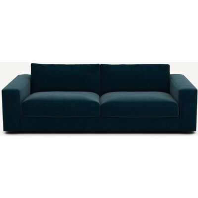 Am.Pm Καναπές Από Βελούδο Μ105xπ217xυ78cm Μπλε 3 Θέσεις, 4 Θέσεις Am.Pm Καναπές Από Βελούδο Μ105xπ217xυ78cm Μπλε 3 Θέσεις, 4 Θέσεις