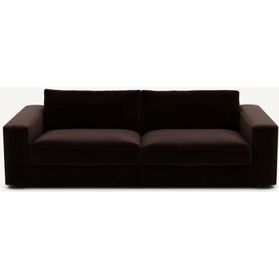 Am.Pm Καναπές Από Βελούδο Μ105xπ217xυ78cm Καφε 4 Θέσεις, 3 Θέσεις Am.Pm Καναπές Από Βελούδο Μ105xπ217xυ78cm Καφε 4 Θέσεις, 3 Θέσεις