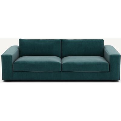 Am.Pm Καναπές Από Βελούδο Μ105xπ217xυ78cm Μπλε 4 Θέσεις, 3 Θέσεις Am.Pm Καναπές Από Βελούδο Μ105xπ217xυ78cm Μπλε 4 Θέσεις, 3 Θέσεις