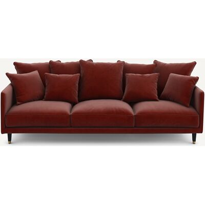 Am.Pm Καναπές Από Βελούδο Μ105xπ198xυ93cm Κοκκινο 3 Θέσεις, 4 Θέσεις, 5 Θέσεις Am.Pm Καναπές Από Βελούδο Μ105xπ198xυ93cm Κοκκινο 3 Θέσεις, 4 Θέσεις, 5 Θέσεις