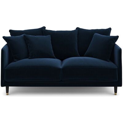 Am.Pm Καναπές-Κρεβάτι Από Βελούδο Μ105xπ178xυ93cm Μπλε 3 Θέσεις Am.Pm Καναπές-Κρεβάτι Από Βελούδο Μ105xπ178xυ93cm Μπλε 3 Θέσεις