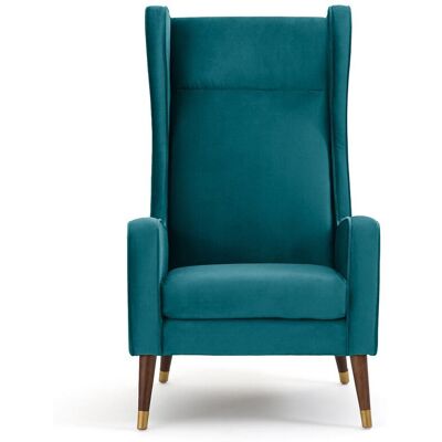 La Redoute Interieurs Πολυθρόνα Xxl Από Βελούδο Μ82xπ69xυ115cm Μπλε 1 Θέση La Redoute Interieurs Πολυθρόνα Xxl Από Βελούδο Μ82xπ69xυ115cm Μπλε 1 Θέση