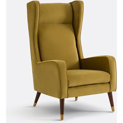 La Redoute Interieurs Πολυθρόνα Xxl Από Βελούδο Μ82xπ69xυ115cm Κιτρινο 1 Θέση La Redoute Interieurs Πολυθρόνα Xxl Από Βελούδο Μ82xπ69xυ115cm Κιτρινο 1 Θέση