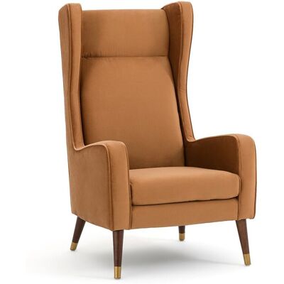 La Redoute Interieurs Πολυθρόνα Xxl Από Βελούδο Μ82xπ69xυ115cm Καφε 1 Θέση La Redoute Interieurs Πολυθρόνα Xxl Από Βελούδο Μ82xπ69xυ115cm Καφε 1 Θέση