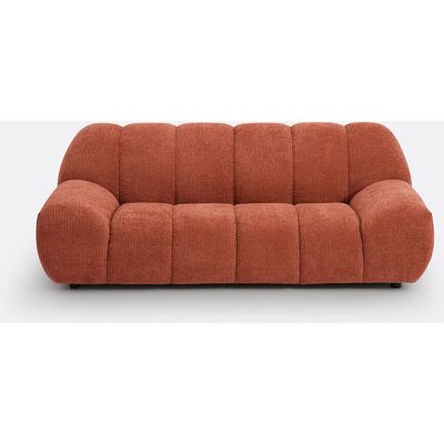 La Redoute Interieurs Τριθέσιος Καναπές Από Βελούδο Κοτλέ Μ106xπ212xυ79cm Καφε 3 Θέσεις La Redoute Interieurs Τριθέσιος Καναπές Από Βελούδο Κοτλέ Μ106xπ212xυ79cm Καφε 3 Θέσεις