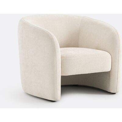 La Redoute Interieurs Πολυθρόνα Με Σενίλ Ταπετσαρία Μ76xπ86xυ70cm Μπεζ 1 Θέση La Redoute Interieurs Πολυθρόνα Με Σενίλ Ταπετσαρία Μ76xπ86xυ70cm Μπεζ 1 Θέση