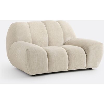 LA REDOUTE INTERIEURS - Nuria - Beige - Βελούδο - Πολυθρόνα LA REDOUTE INTERIEURS - Nuria - Beige - Βελούδο - Πολυθρόνα