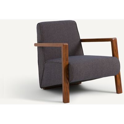 Am.Pm Πολυθρόνα Από Ύφασμα Μ73xπ83xυ72cm Γκρι 1 Θέση Am.Pm Πολυθρόνα Από Ύφασμα Μ73xπ83xυ72cm Γκρι 1 Θέση