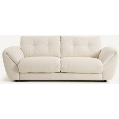 Am.Pm Καναπές-Κρεβάτι 3 Θέσεων Bouclette Μ107xπ226xυ87cm Μπεζ 3 Θέσεις Am.Pm Καναπές-Κρεβάτι 3 Θέσεων Bouclette Μ107xπ226xυ87cm Μπεζ 3 Θέσεις