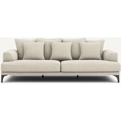Am.Pm Καναπές Από Βαμβάκι Και Λινό Μ105xπ217xυ84cm Μπεζ 3 Θέσεις, 4 Θέσεις Am.Pm Καναπές Από Βαμβάκι Και Λινό Μ105xπ217xυ84cm Μπεζ 3 Θέσεις, 4 Θέσεις