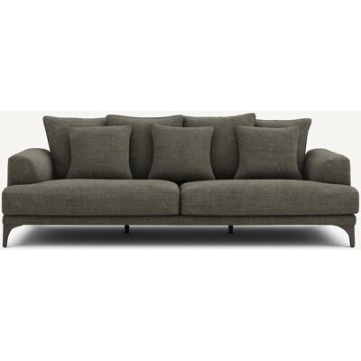 Am.Pm Καναπές Από Βαμβάκι Και Λινό Μ105xπ217xυ84cm Καφε 4 Θέσεις, 3 Θέσεις Am.Pm Καναπές Από Βαμβάκι Και Λινό Μ105xπ217xυ84cm Καφε 4 Θέσεις, 3 Θέσεις