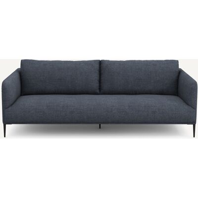 Am.Pm Καναπές Από Βαμβάκι Λινό Μ103xπ200xυ82cm Μπλε 4 Θέσεις, 3 Θέσεις Am.Pm Καναπές Από Βαμβάκι Λινό Μ103xπ200xυ82cm Μπλε 4 Θέσεις, 3 Θέσεις