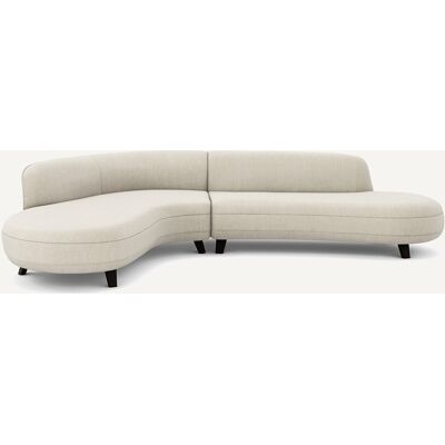 Am.Pm Γωνιακός Καναπές Από Βαμβάκι Λίνο - Rosebury Design E.Gallina Μ183xπ277xυ75cm Μπεζ Δεξιός, Αριστερός Am.Pm Γωνιακός Καναπές Από Βαμβάκι Λίνο - Rosebury Design E.Gallina Μ183xπ277xυ75cm Μπεζ Δεξιός, Αριστερός