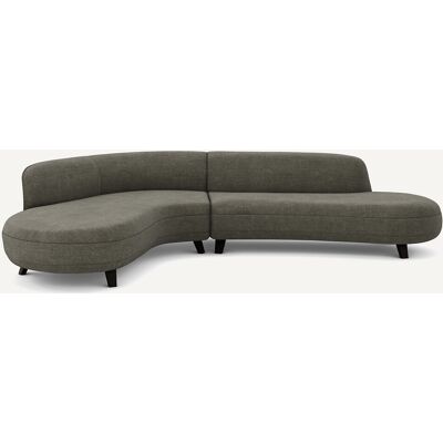 Am.Pm Γωνιακός Καναπές Από Βαμβάκι Λίνο - Rosebury Design E.Gallina Μ183xπ277xυ75cm Καφε Δεξιός, Αριστερός Am.Pm Γωνιακός Καναπές Από Βαμβάκι Λίνο - Rosebury Design E.Gallina Μ183xπ277xυ75cm Καφε Δεξιός, Αριστερός