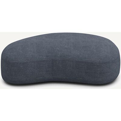 Am.Pm Υποπόδιο Από Βαμβάκι Λινό Μ95xπ137xυ38cm Μπλε 1 Θέση Am.Pm Υποπόδιο Από Βαμβάκι Λινό Μ95xπ137xυ38cm Μπλε 1 Θέση