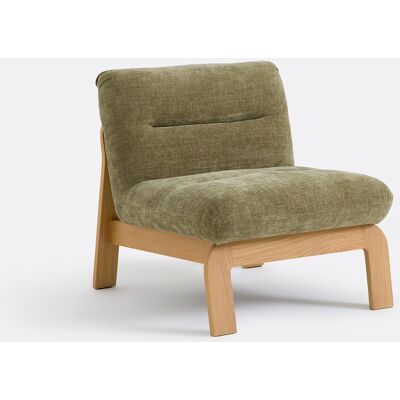 La Redoute Interieurs Χαμηλή Πολυθρόνα Μ78xπ66xυ72cm Καφε One Size La Redoute Interieurs Χαμηλή Πολυθρόνα Μ78xπ66xυ72cm Καφε One Size