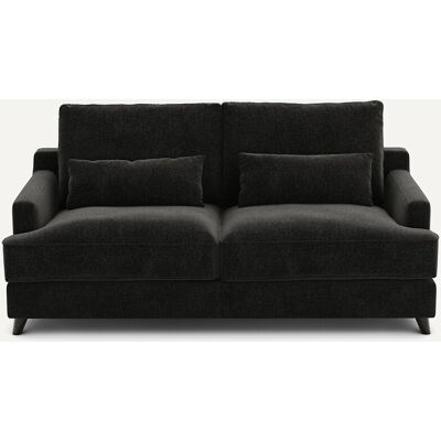 Am.Pm Καναπές-Κρεβάτι Από Βελούδινο Chenille Μ100xπ191xυ83cm Μαυρο 3 Θέσεις Am.Pm Καναπές-Κρεβάτι Από Βελούδινο Chenille Μ100xπ191xυ83cm Μαυρο 3 Θέσεις