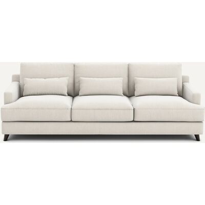 Am.Pm Καναπές Από Βελούδινο Chenille Μ100xπ197xυ83cm Λευκο 3 Θέσεις, 4 Θέσεις Am.Pm Καναπές Από Βελούδινο Chenille Μ100xπ197xυ83cm Λευκο 3 Θέσεις, 4 Θέσεις
