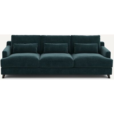 Am.Pm Καναπές Από Βελούδινο Chenille Μ100xπ197xυ83cm Πρασινο 4 Θέσεις, 3 Θέσεις Am.Pm Καναπές Από Βελούδινο Chenille Μ100xπ197xυ83cm Πρασινο 4 Θέσεις, 3 Θέσεις