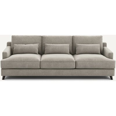 Am.Pm Καναπές Από Βελούδινο Chenille Μ100xπ197xυ83cm Γκρι 4 Θέσεις, 3 Θέσεις Am.Pm Καναπές Από Βελούδινο Chenille Μ100xπ197xυ83cm Γκρι 4 Θέσεις, 3 Θέσεις