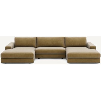 Am.Pm Καναπές 5 Θέσεων Από Βελούδο Μ173xπ370xυ78cm Πρασινο 5 Θέσεις Am.Pm Καναπές 5 Θέσεων Από Βελούδο Μ173xπ370xυ78cm Πρασινο 5 Θέσεις